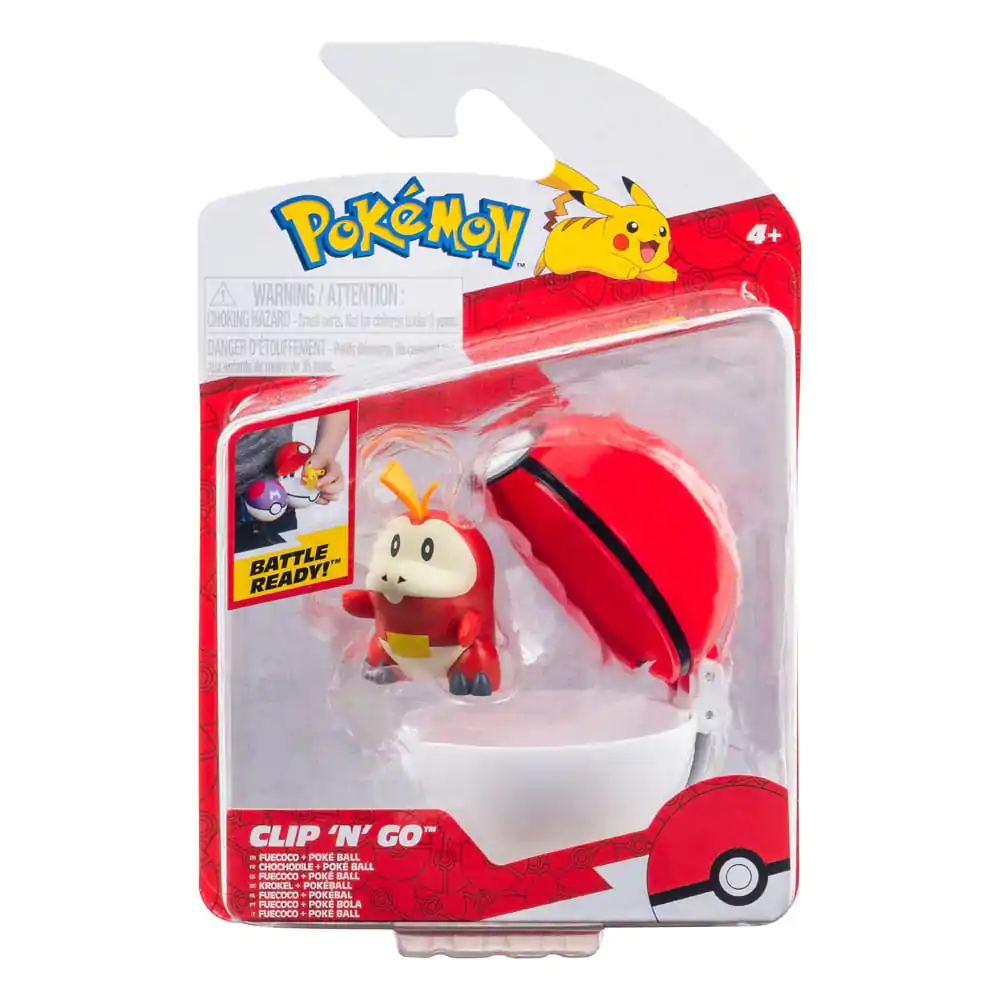 Pokémon Clip'n'Go Poké Balls Fuecoco with Poké Ball termékfotó