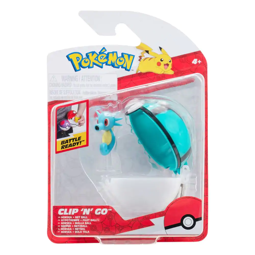 Pokémon Clip'n'Go Poké Balls Horsea & Net Ball termékfotó