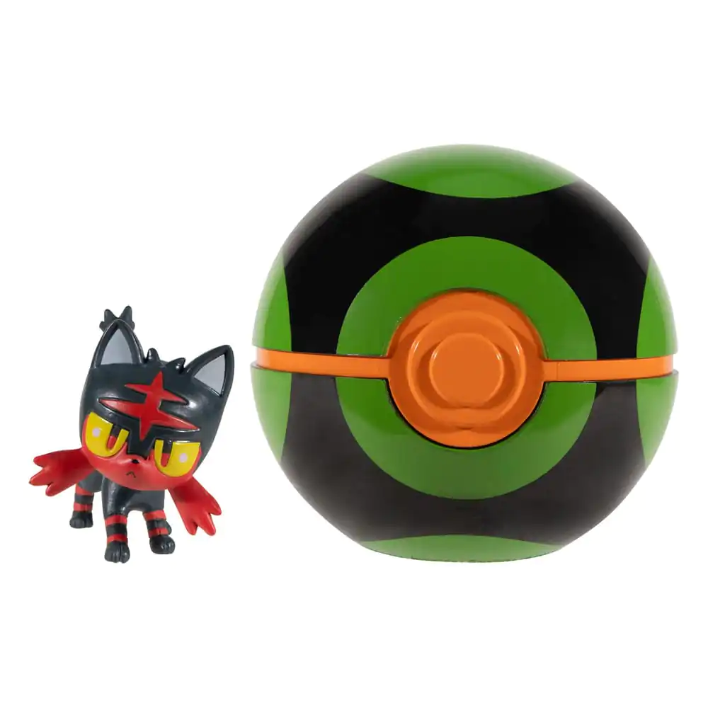 Pokémon Clip'n'Go Poké Balls Litten & Dusk Ball termékfotó