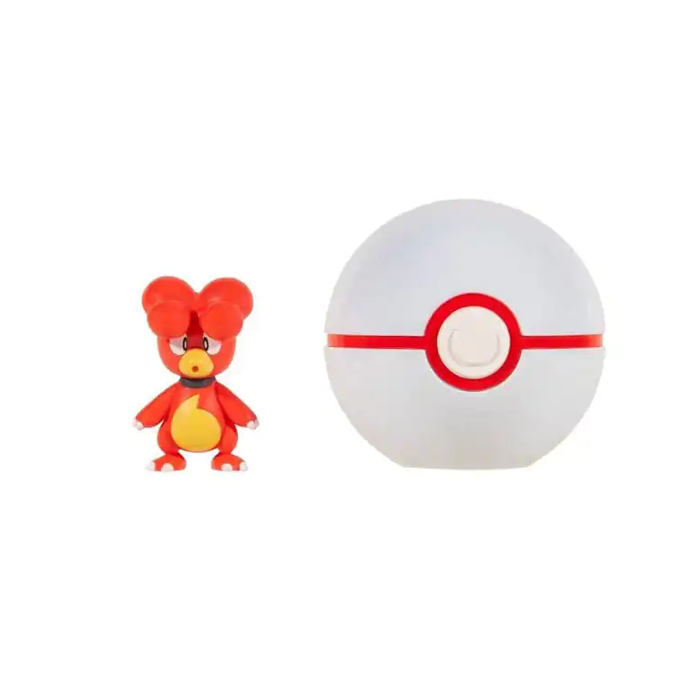 Pokémon Clip'n'Go Poké Balls Magby & Poké Ball termékfotó