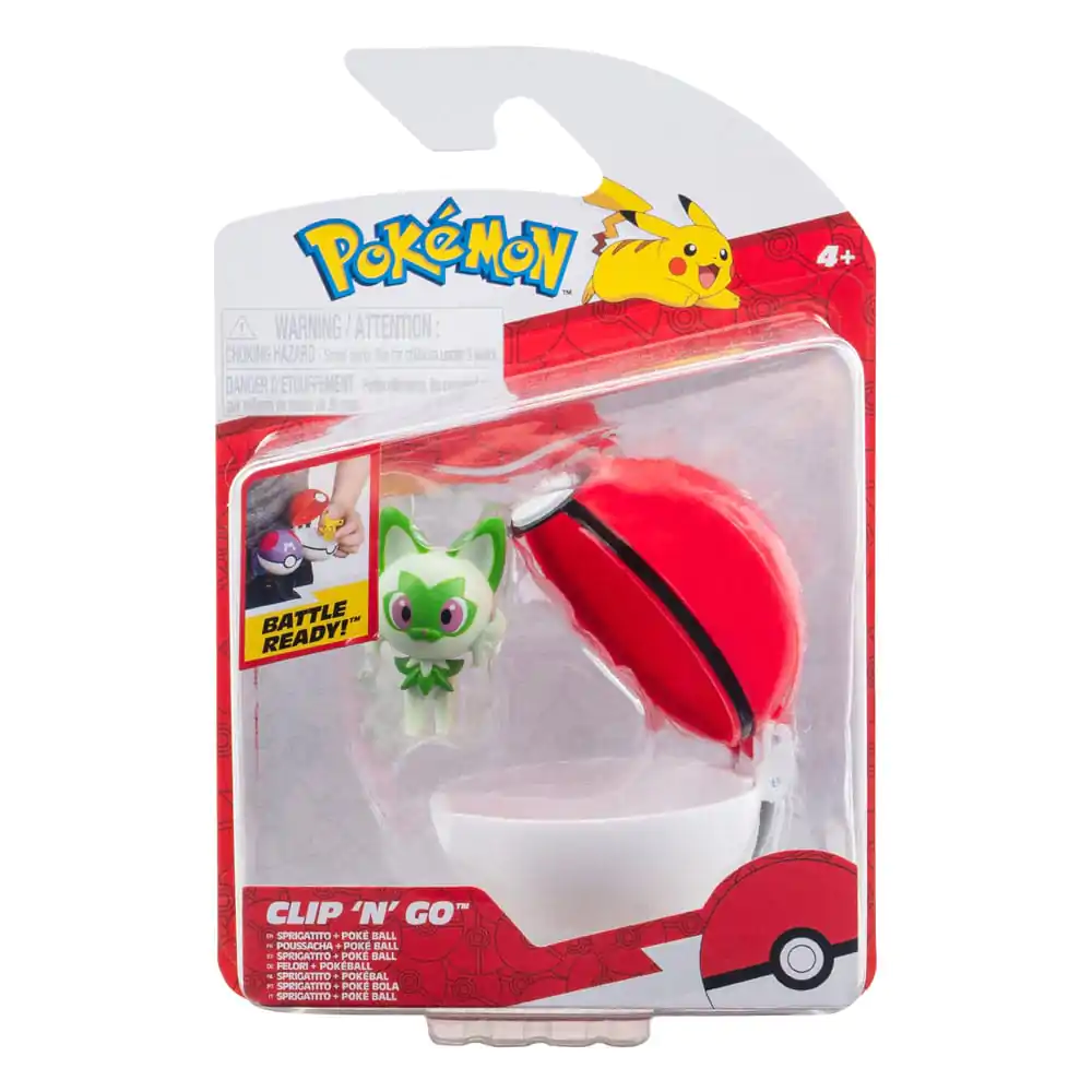 Pokémon Clip'n'Go Poké Balls Sprigatito with Poké Ball termékfotó