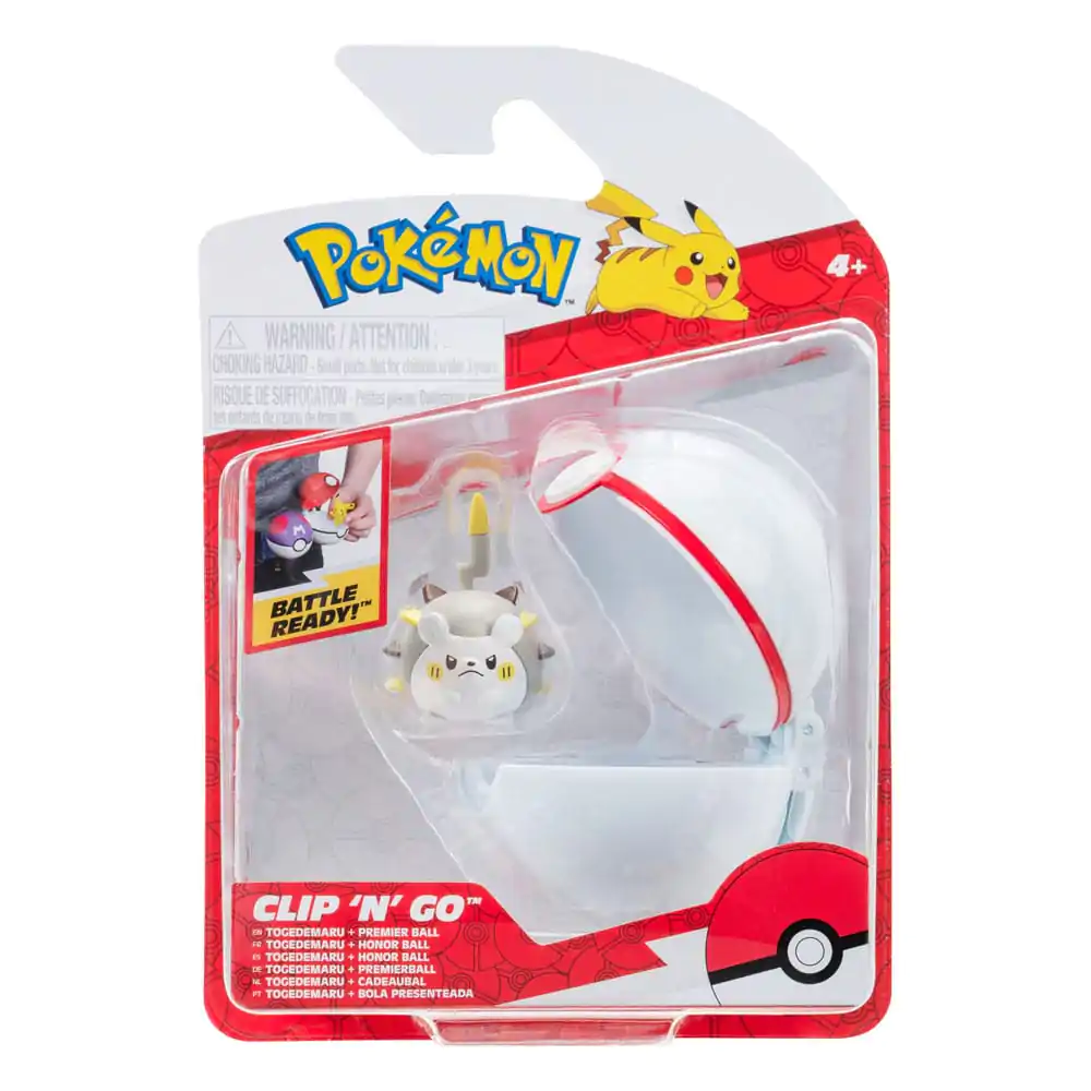 Pokémon Clip'n'Go Poké Balls Togedemaru & Premier Ball termékfotó