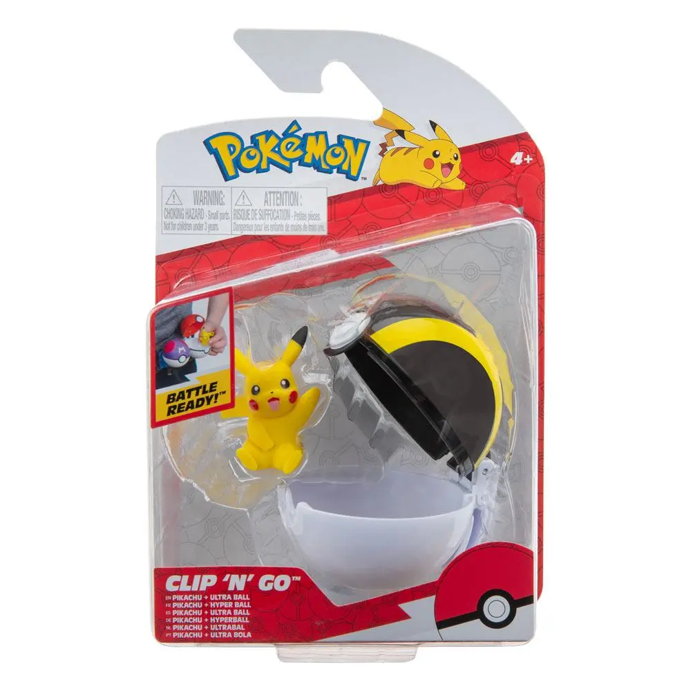 Pokémon Clip'n'Go Poké Balls Wave 11 Pickachu &amp; Hyper Ball termékfotó