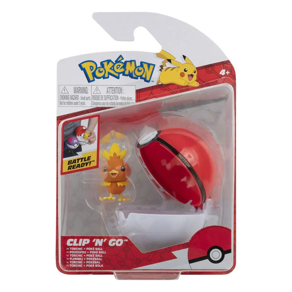 Pokémon Clip'n'Go Poké Balls Wave 11 Torchic &amp; Poké Ball termékfotó