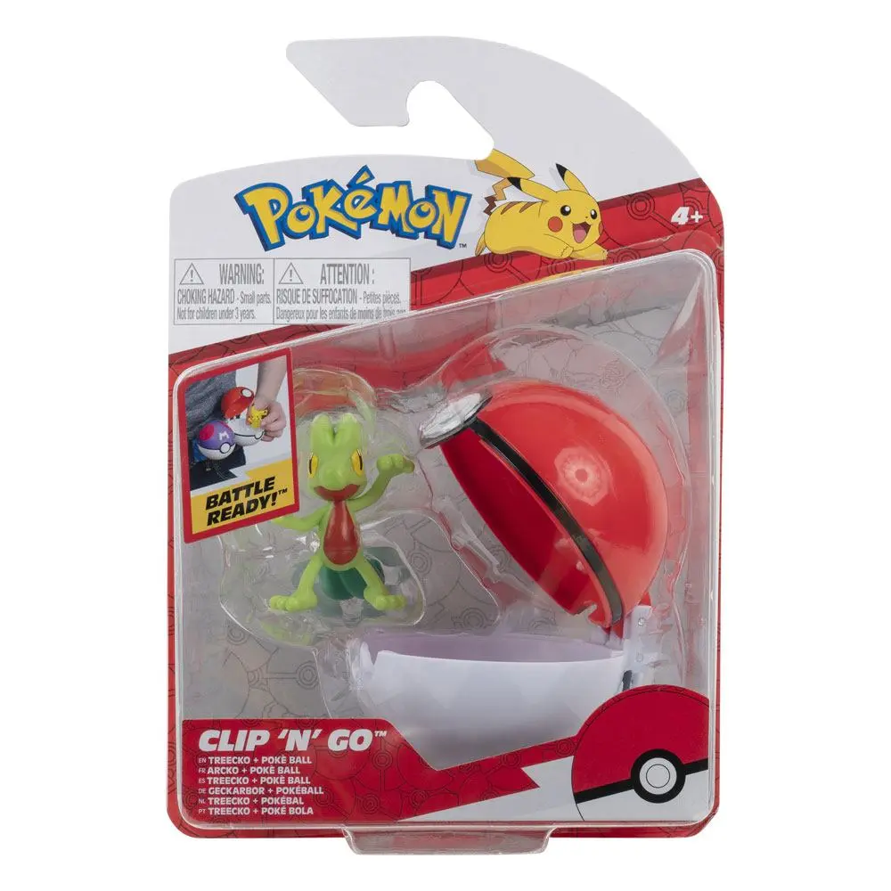 Pokémon Clip'n'Go Poké Balls Wave 11 Treecko &amp; Poké Ball termékfotó