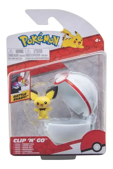 Pokémon Clip'n'Go Poké Balls Wave 12 Pichu &amp; Premier Ball termékfotó