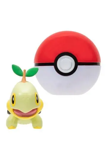 Pokémon Clip'n'Go Poké Balls Wave 12 Turtwig &amp; Poké Ball termékfotó
