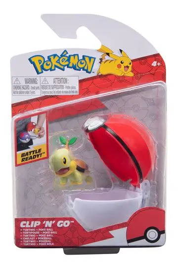 Pokémon Clip'n'Go Poké Balls Wave 12 Turtwig &amp; Poké Ball termékfotó