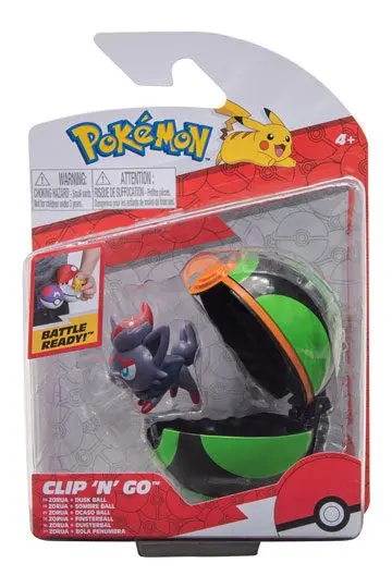 Pokémon Clip'n'Go Poké Balls Wave 12 Zorua &amp; Dusk Ball termékfotó