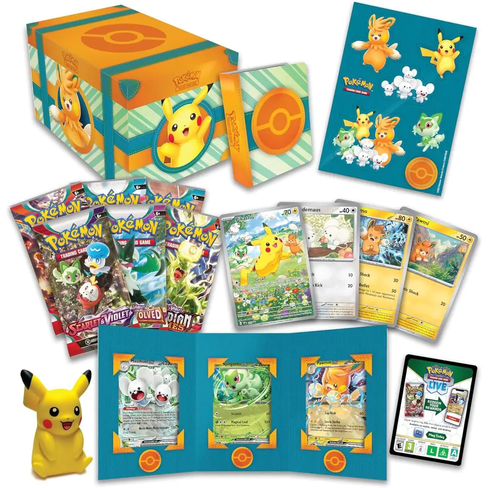 Pokemon Collector Chest Padela Adventure angol nyelvű kártyajáték termékfotó