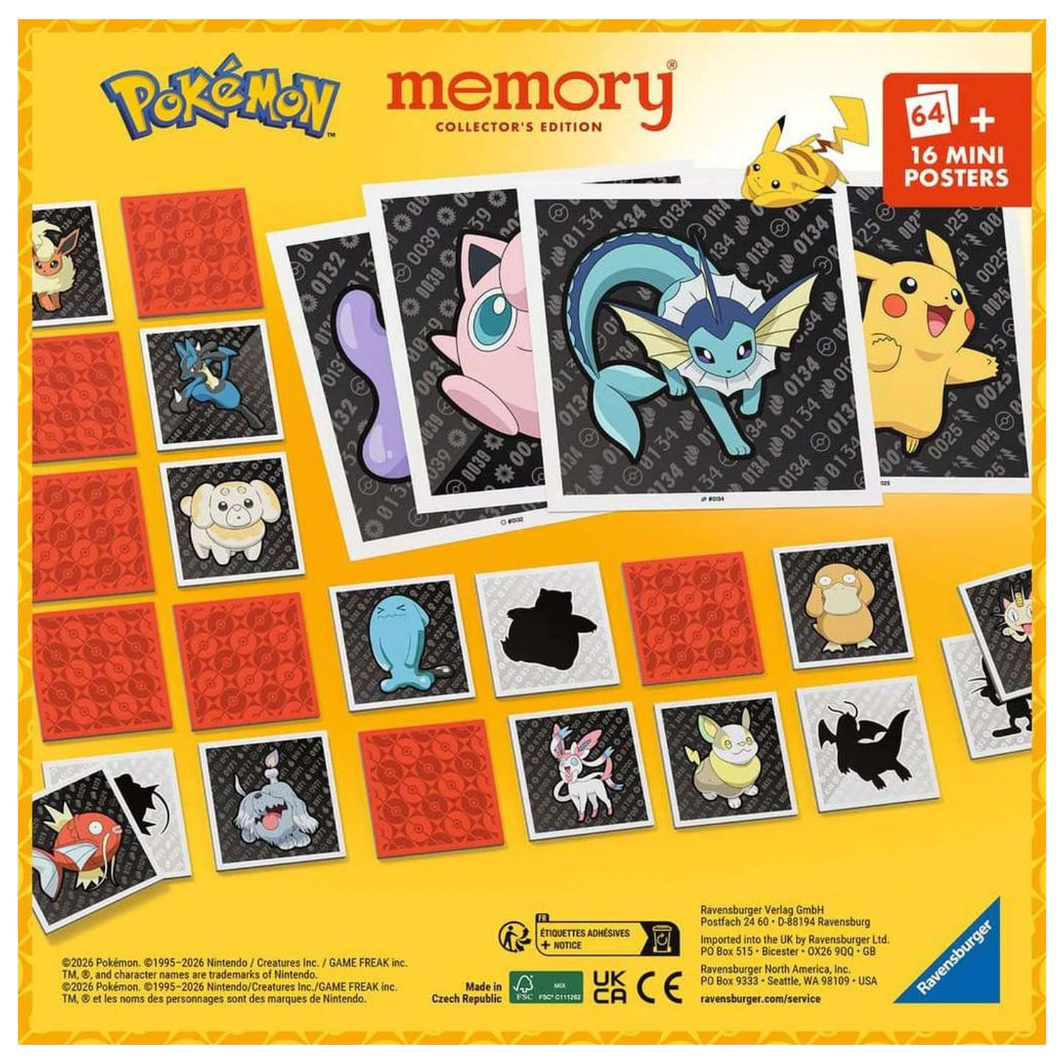 Pokémon Collector's memória játék  termékfotó