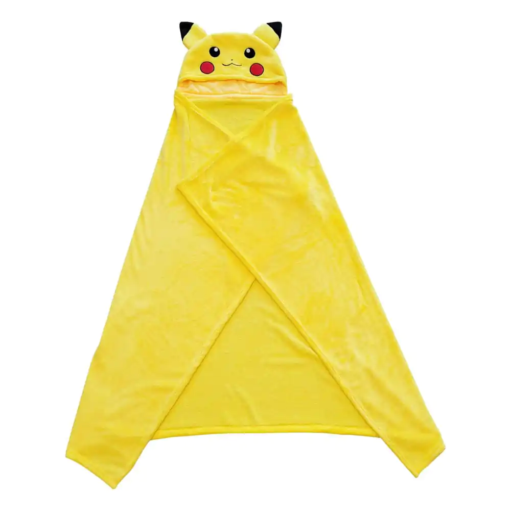 Pokémon Coral kapucnis takaró Pikachu 120 x 150 cm termékfotó