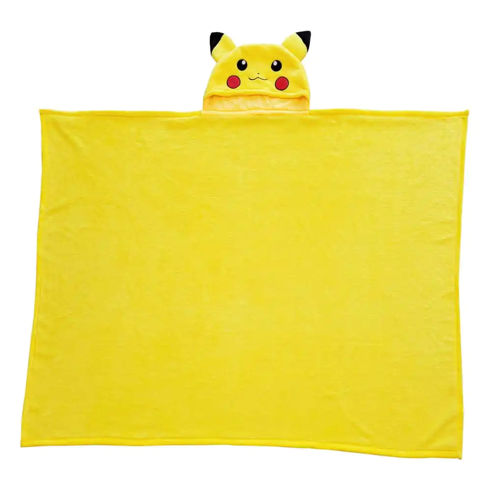 Pokémon Coral kapucnis takaró Pikachu 120 x 150 cm termékfotó