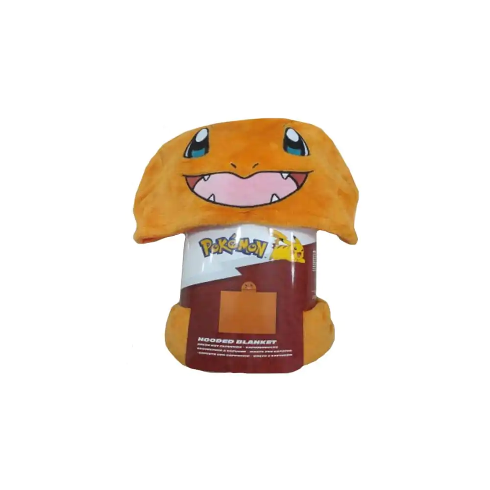 Pokémon Coral kapucnis takaró Charmander 120 x 150 cm termékfotó