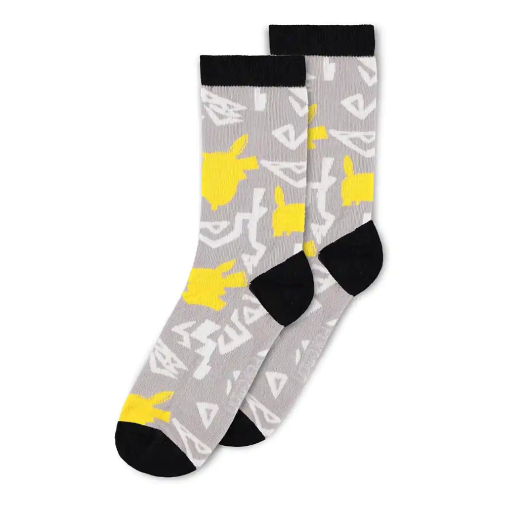 Pokemon Socks 3-Pack Crew 39-42 termékfotó