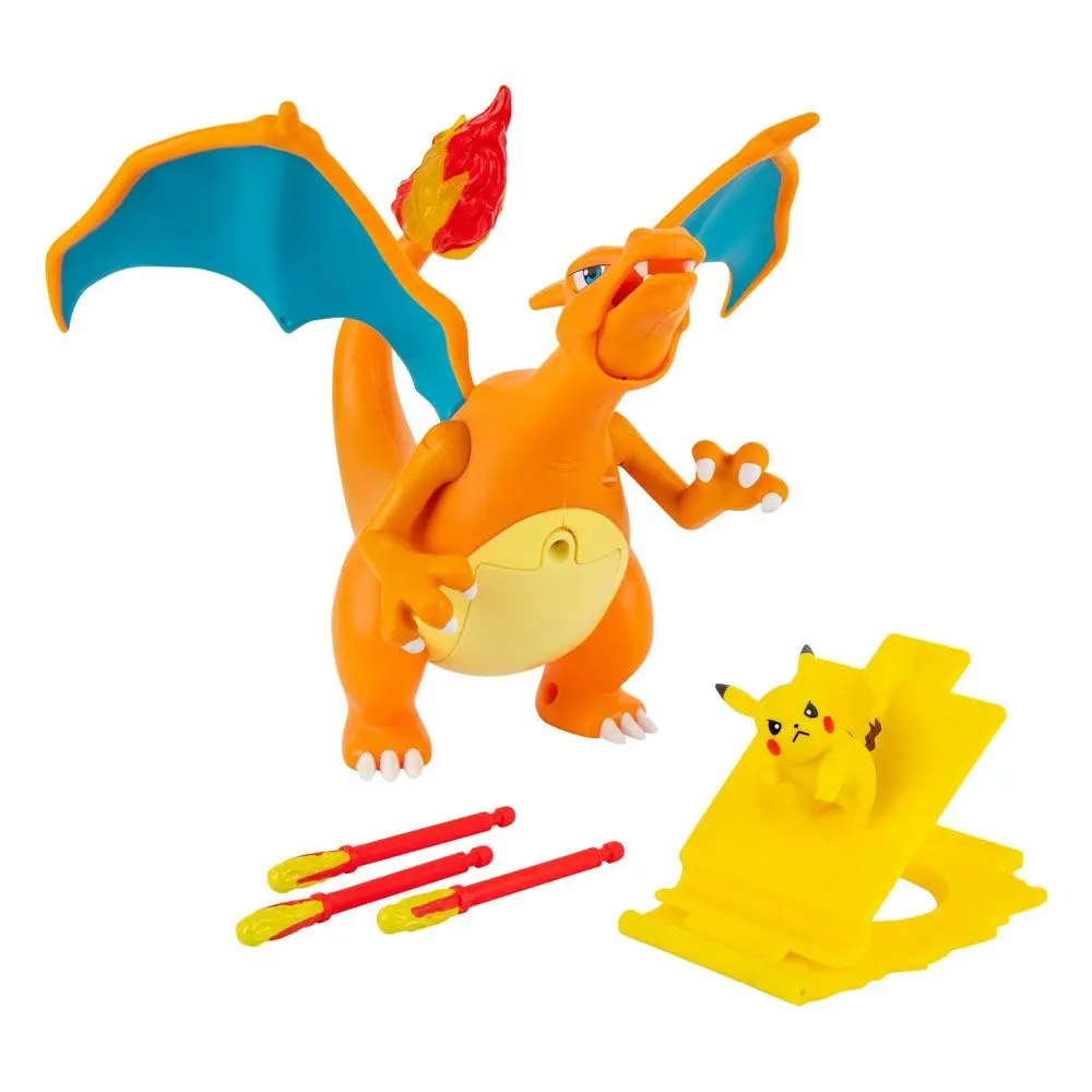 Pokémon Deluxe Charizard interaktív akciófigura 15 cm termékfotó