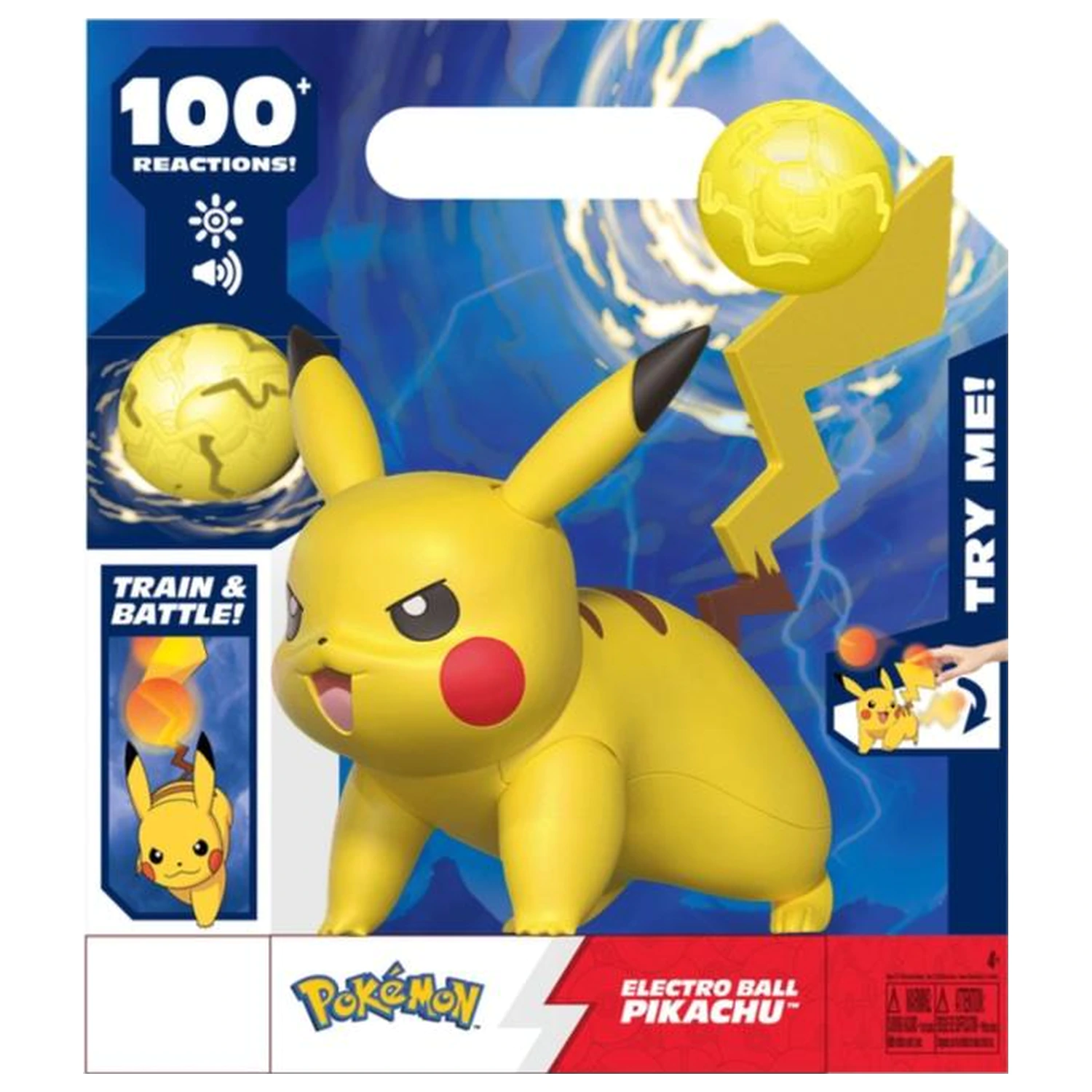 Pokémon Deluxe Feature interaktív figura (Electro Ball Pikachu) termékfotó