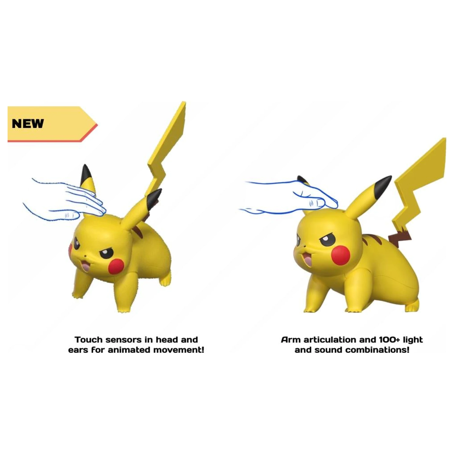 Pokémon Deluxe Feature interaktív figura (Electro Ball Pikachu) termékfotó