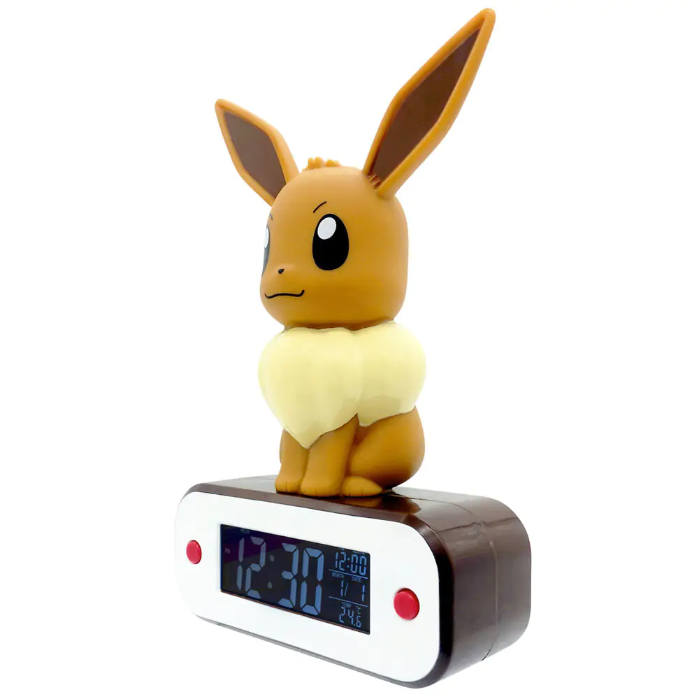 Pokemon Eevee lámpás ébresztőóra termékfotó