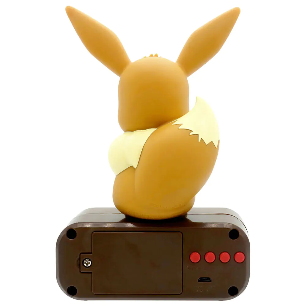 Pokemon Eevee lámpás ébresztőóra termékfotó