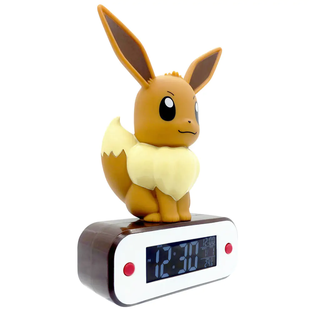 Pokemon Eevee lámpás ébresztőóra termékfotó