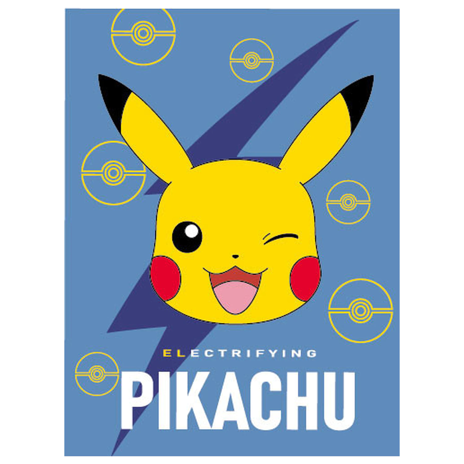 Pokémon Electrifying polár takaró termékfotó