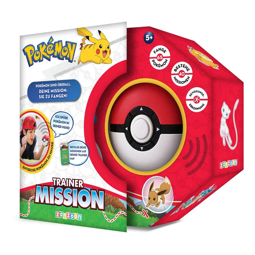 Pokémon Electronic Poké Ball Trainer Mission Német nyelvű termékfotó