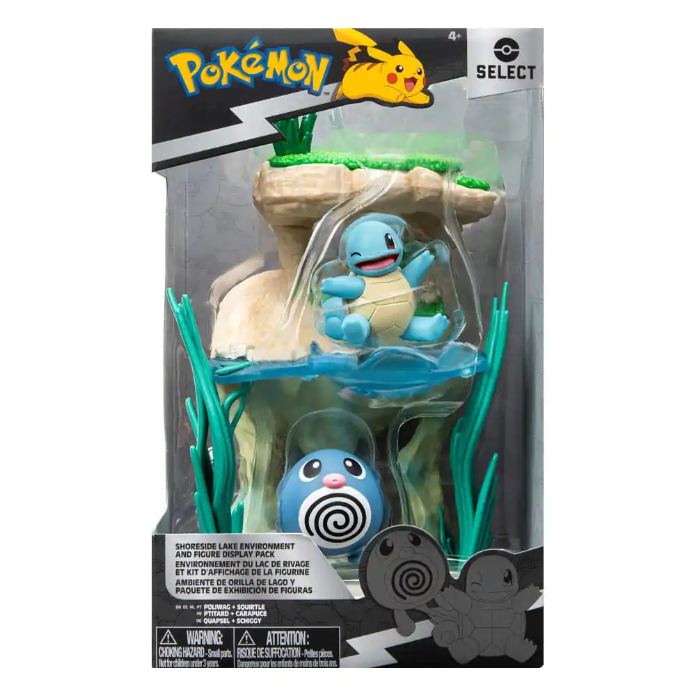 Pokémon Environment Set Shoreside Lake &amp; Poliwag &amp; Squirtle termékfotó