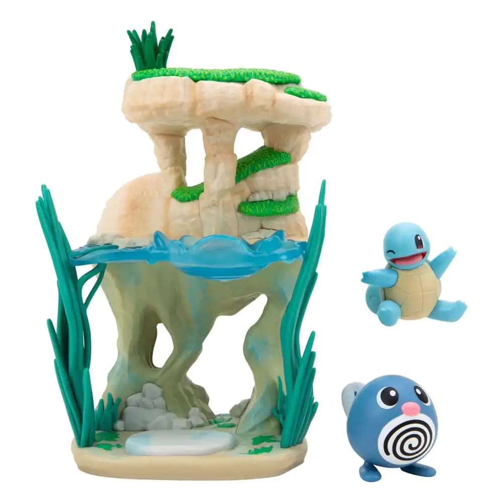 Pokémon Environment Set Shoreside Lake &amp; Poliwag &amp; Squirtle termékfotó