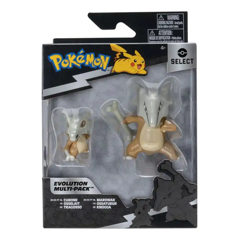 Pokemon: Evolution Select Cubone, Marowak 2 db-os akciófigura csomag termékfotó