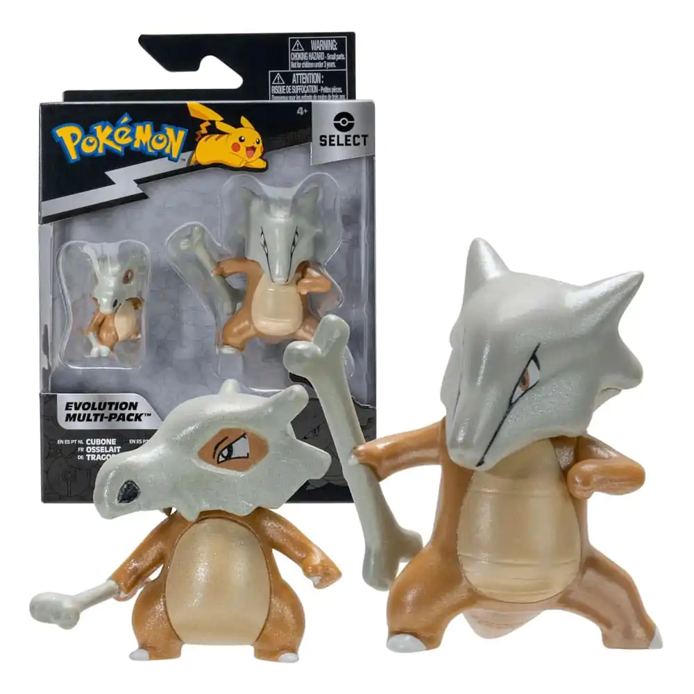 Pokemon: Evolution Select Cubone, Marowak 2 db-os akciófigura csomag termékfotó