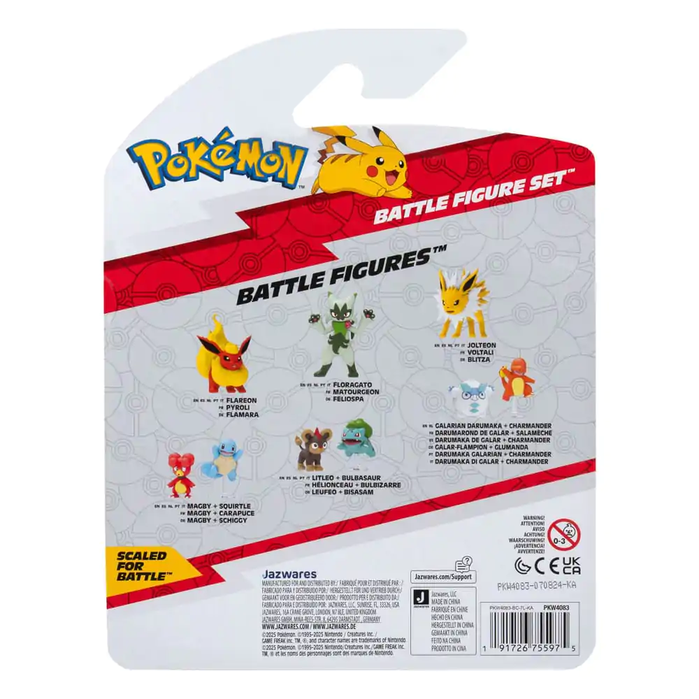 Pokémon First Partner Battle 3 db-os figura csomag Pichu, Machop, &amp; Weavile termékfotó