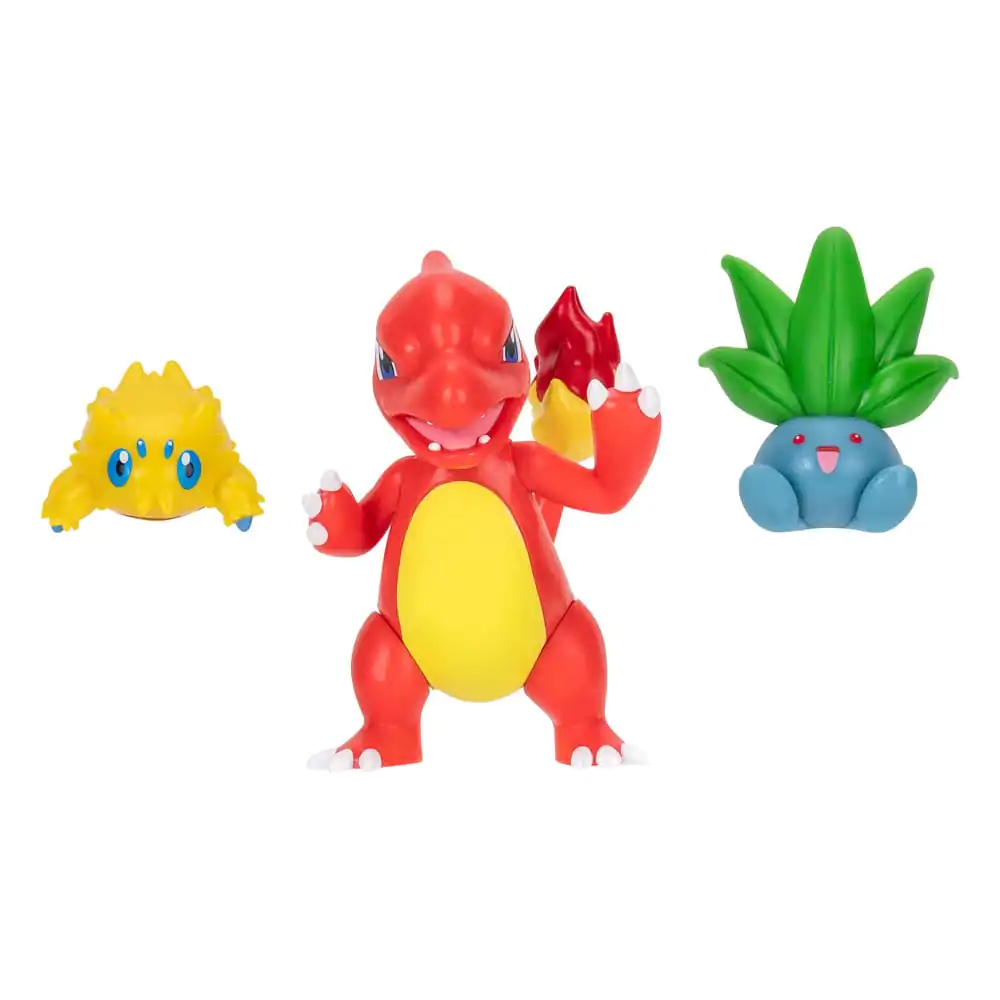 Pokémon First Partner Battle Figure Joltik, Oddish, Charmeleon 3 db-os figura csomag termékfotó