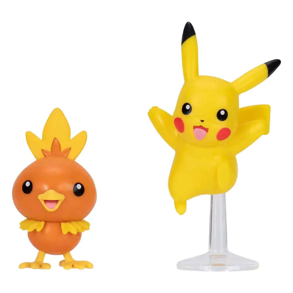 Pokémon First Partner Battle Figure Torchic & Pikachu #10 2 db-os figura csomag termékfotó