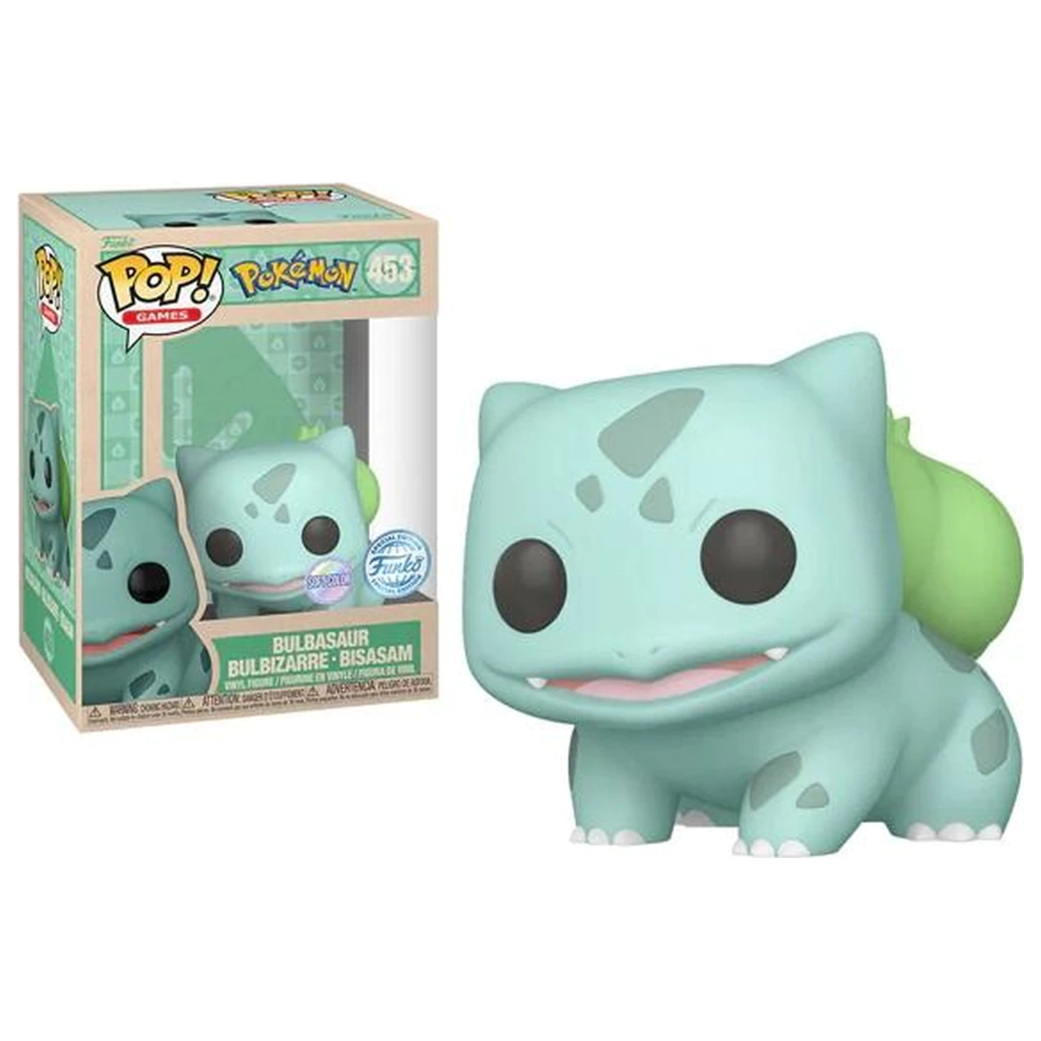 Pokémon Funko Pop! figura Bulbasaur (Soft Color) termékfotó