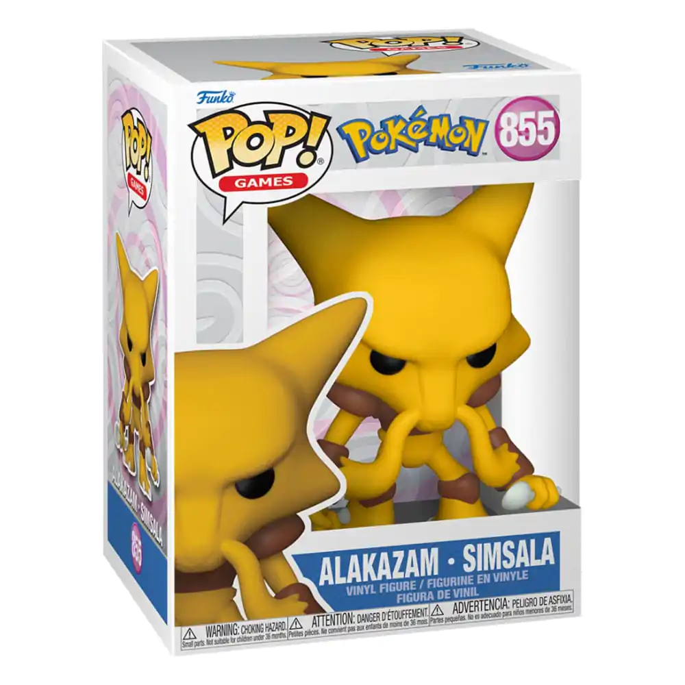 Pokemon POP! Games Vinyl Figure Alakazam (EMEA) 9 cm termékfotó