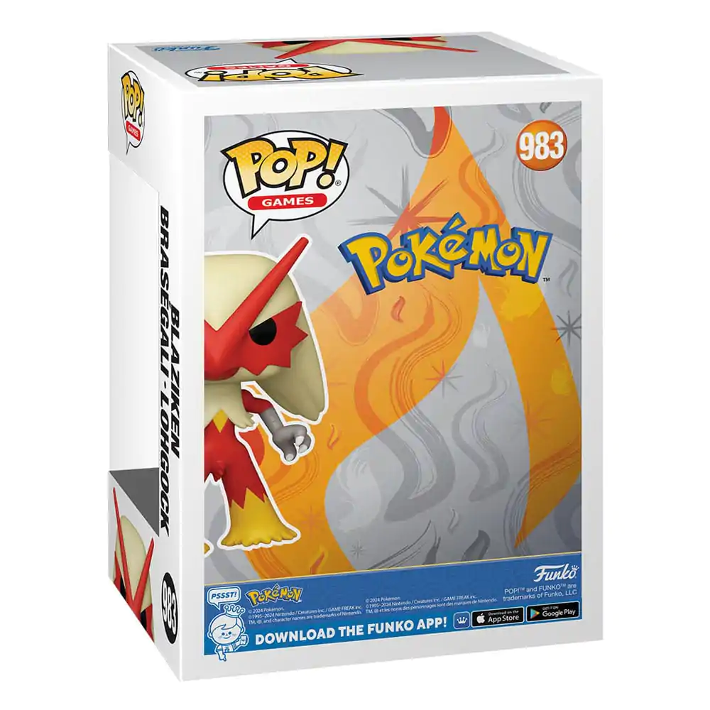 Pokemon Funko POP! Games Vinyl figura Blaziken(EMEA) 9 cm termékfotó