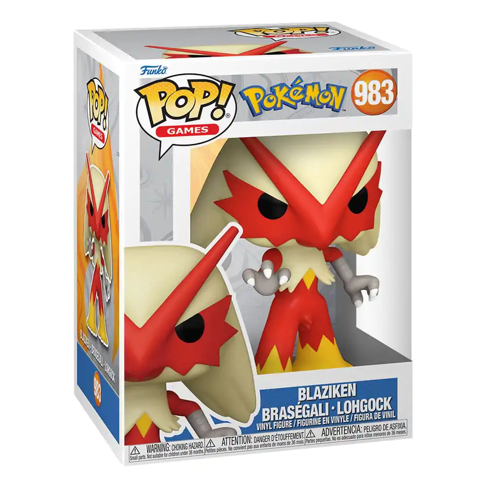 Pokemon Funko POP! Games Vinyl figura Blaziken(EMEA) 9 cm termékfotó