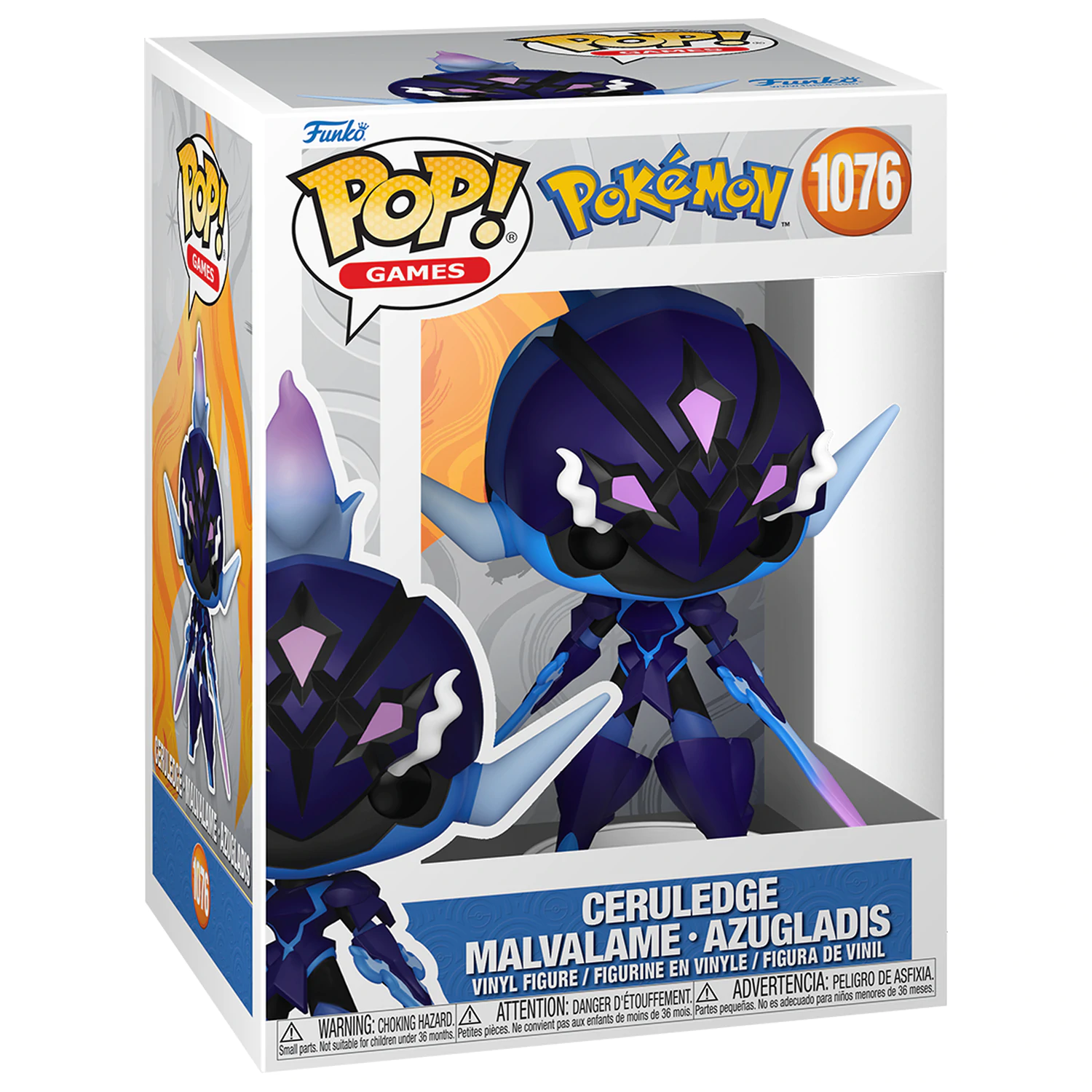 Pokemon Funko POP! Games Vinyl figura Ceruledge 9 cm termékfotó