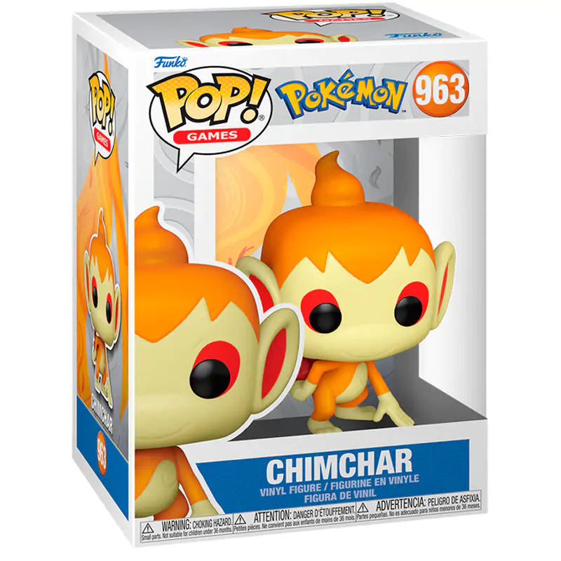 Pokemon Funko POP! Games Vinyl figura Chimchar (EMEA) 9 cm termékfotó