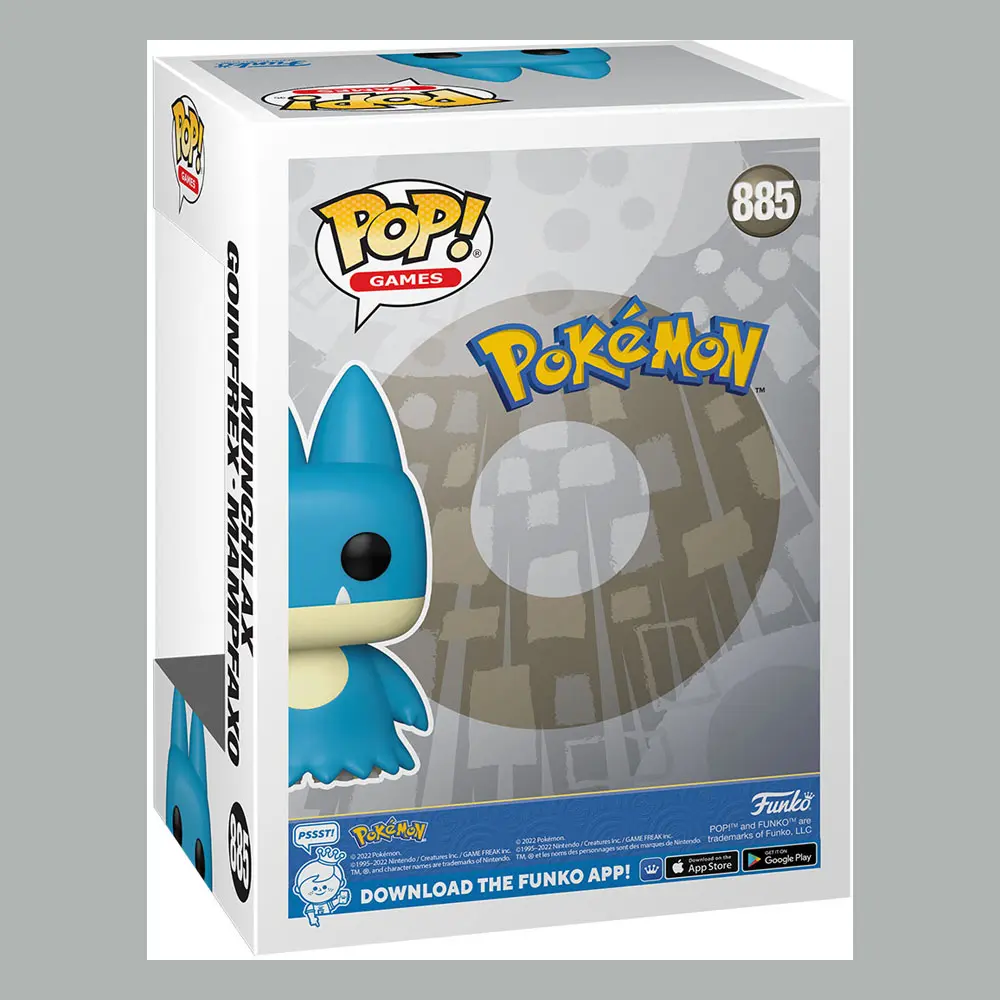 Pokemon Funko POP! Games Vinyl figura Munchlax (EMEA) 9 cm termékfotó