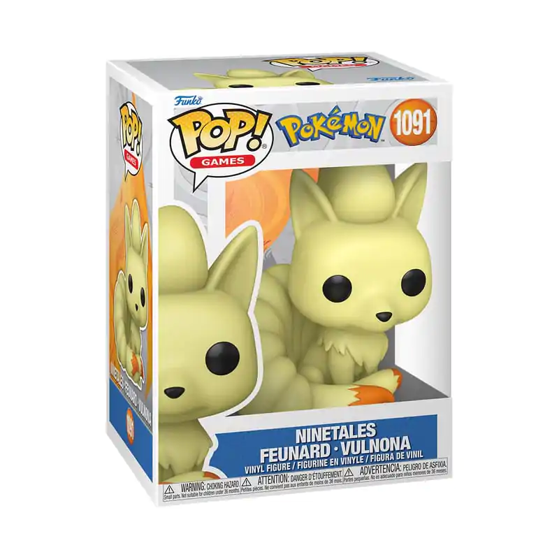 Pokemon Funko POP! Games Vinyl figura Ninetales 9 cm termékfotó