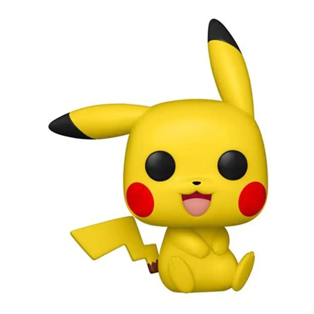 Pokémon Funko POP! Games Vinyl figura Pikachu Sitting 9 cm termékfotó