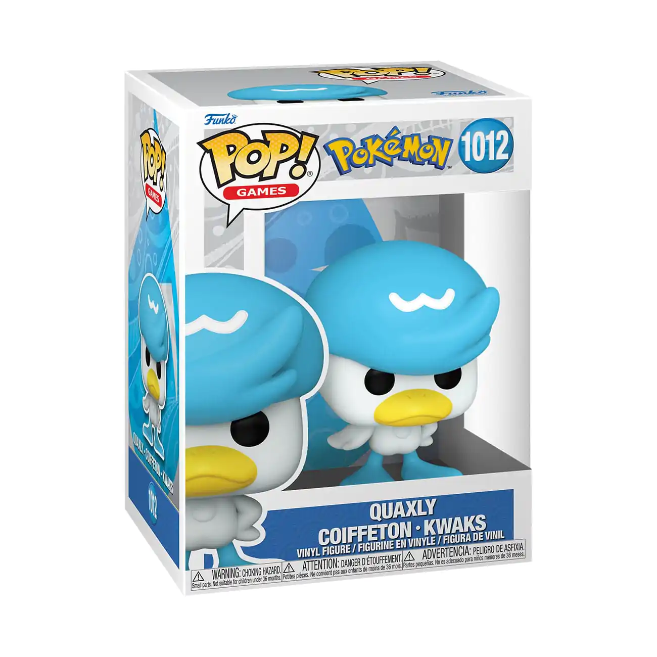 Pokemon Funko POP! Games Vinyl figura Quaxly(EMEA) 9 cm termékfotó