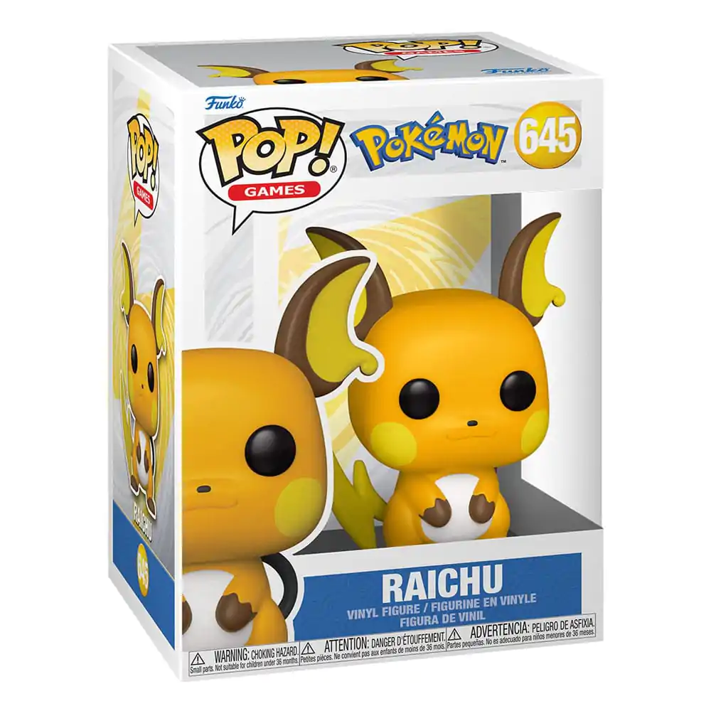 Pokemon POP! Games Vinyl Figure Raichu (EMEA) 9 cm termékfotó