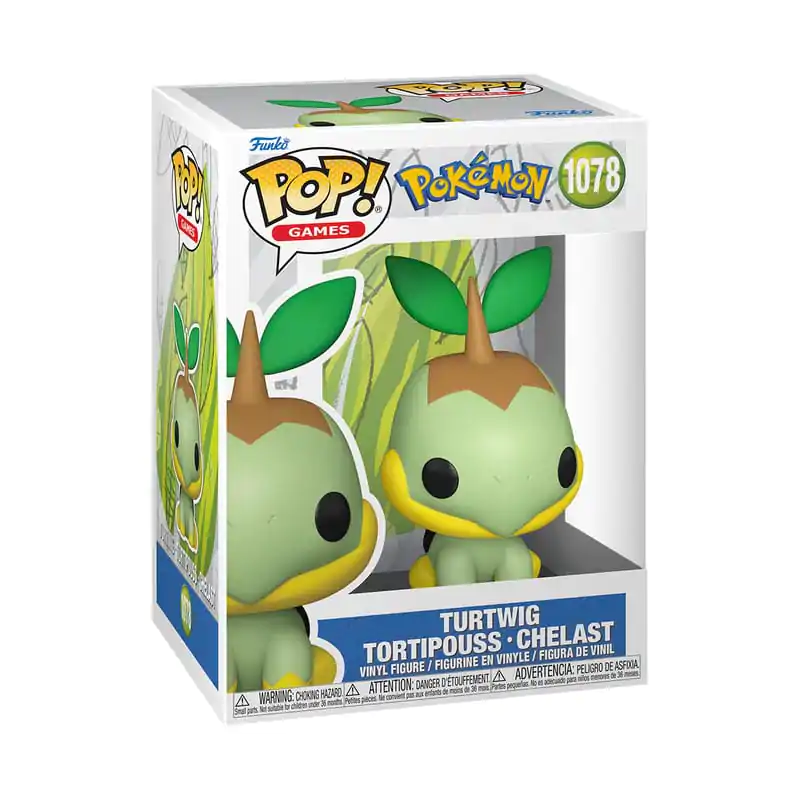 Pokemon Funko POP! Games Vinyl figura Turtwig 9 cm termékfotó
