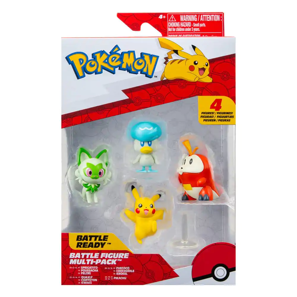 Pokémon Gen IX Battle 4 db-os figura csomag termékfotó