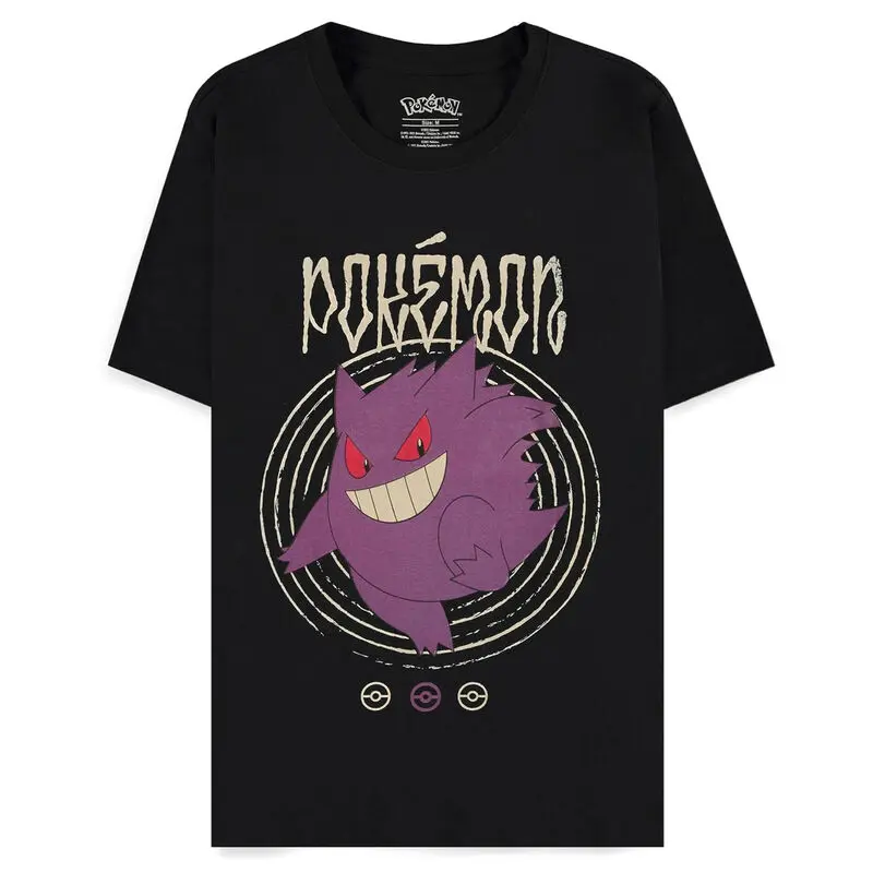 Pokemon Gengar Rock póló termékfotó