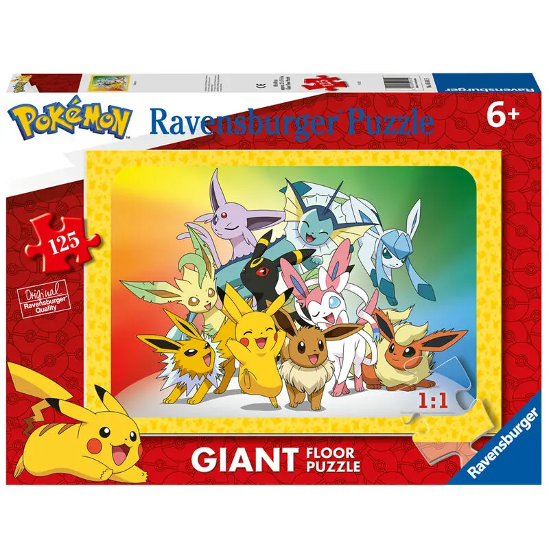 Pokemon Giant puzzle 125db-os termékfotó