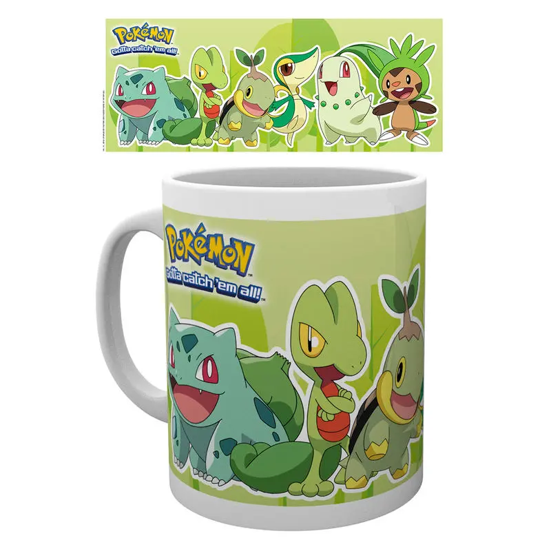 Pokemon Grass Partnerek bögre termékfotó